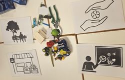 Spiel - die 4-Säulen des Naturparks