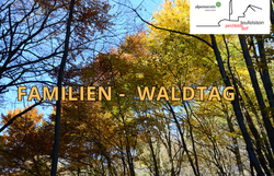 Wald mit ÖAV Logo 