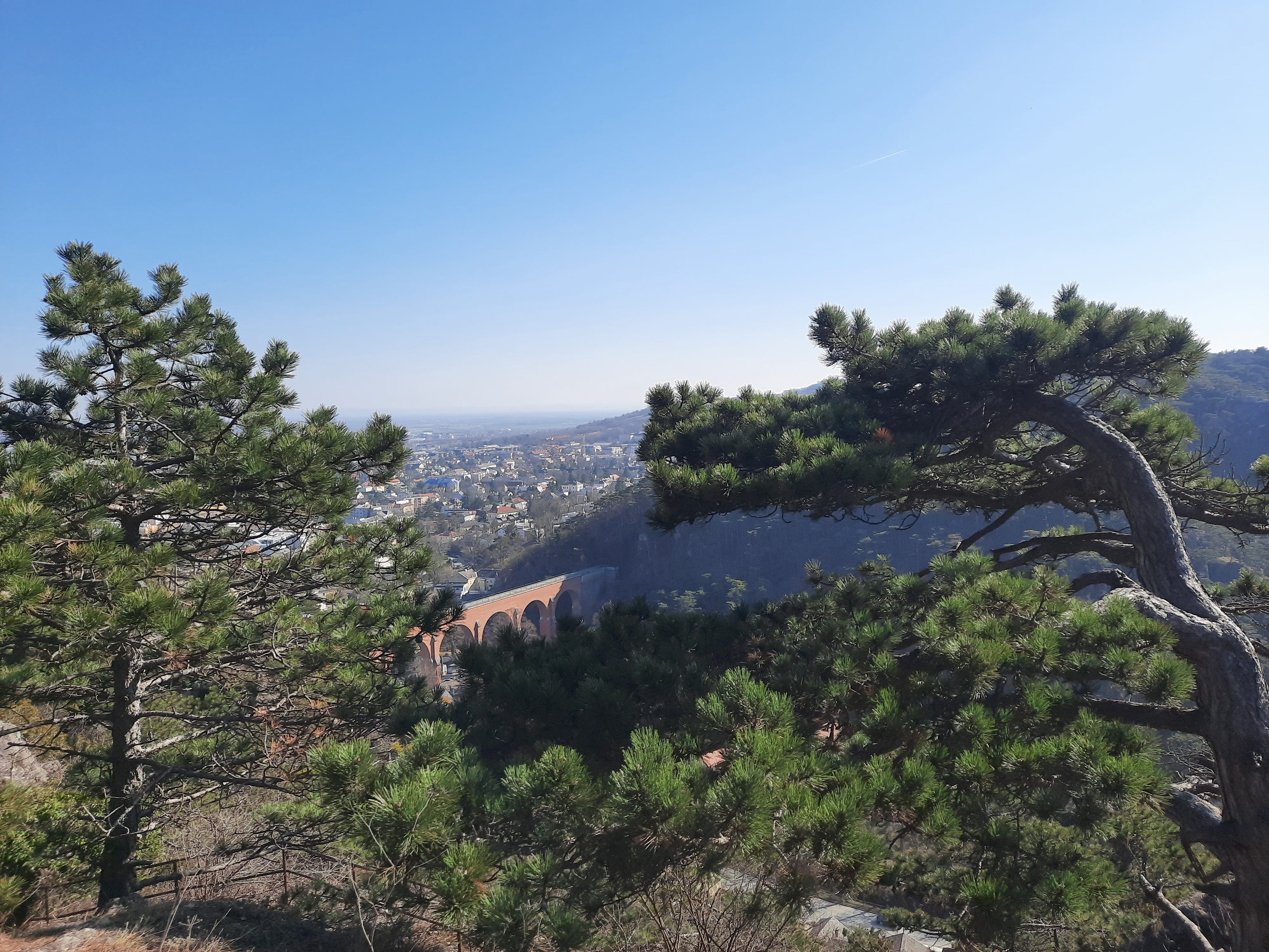 Ausblick vom Kalenderberg nach Mödling