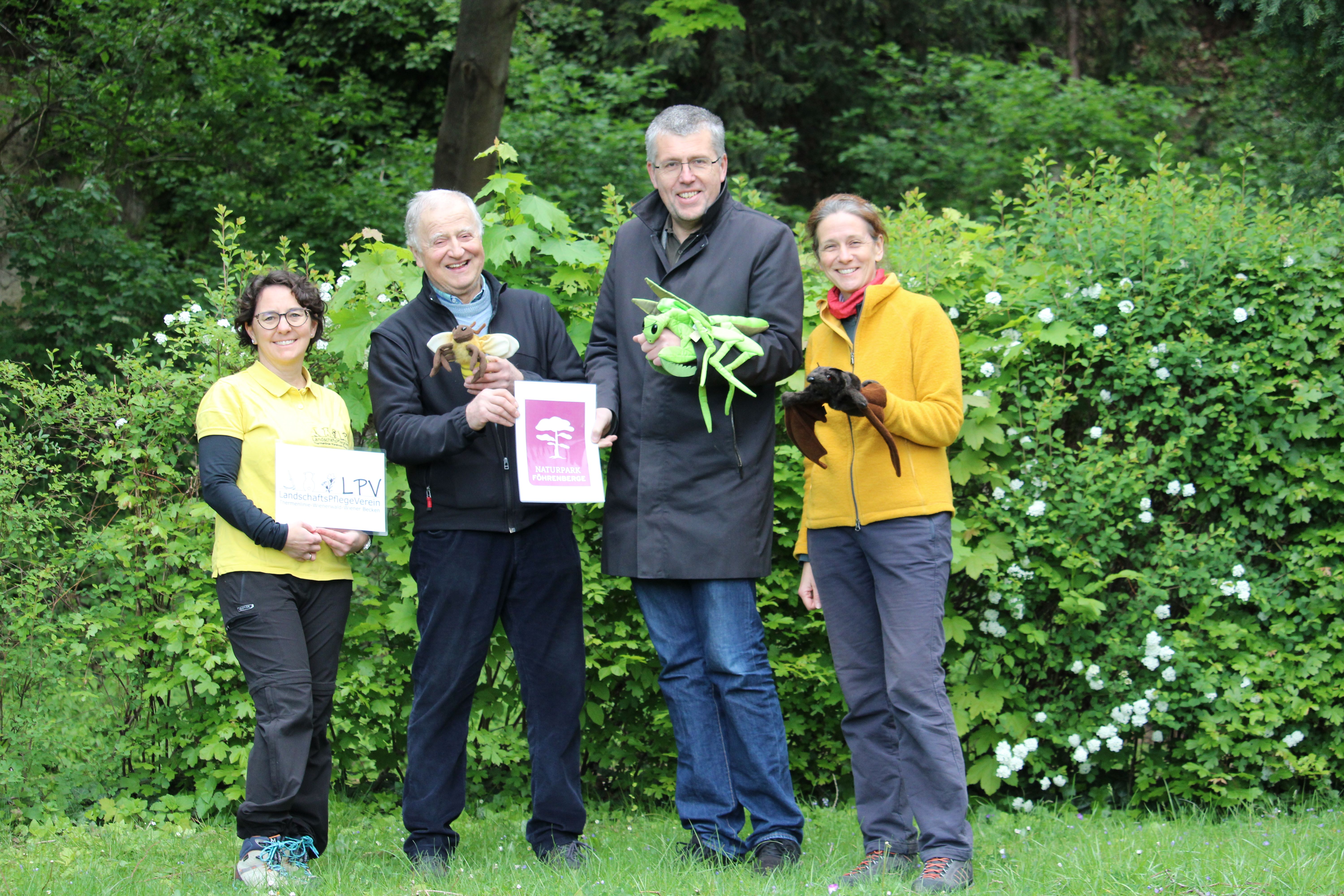 Gruppenfoto Landschaftspflegeverein, Naturpark Föhrenberge