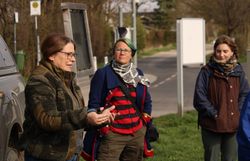 Schäferin Christa Veits wird den Kindern bei den Naturpark Tagen viel über die Beweidung erzählen.