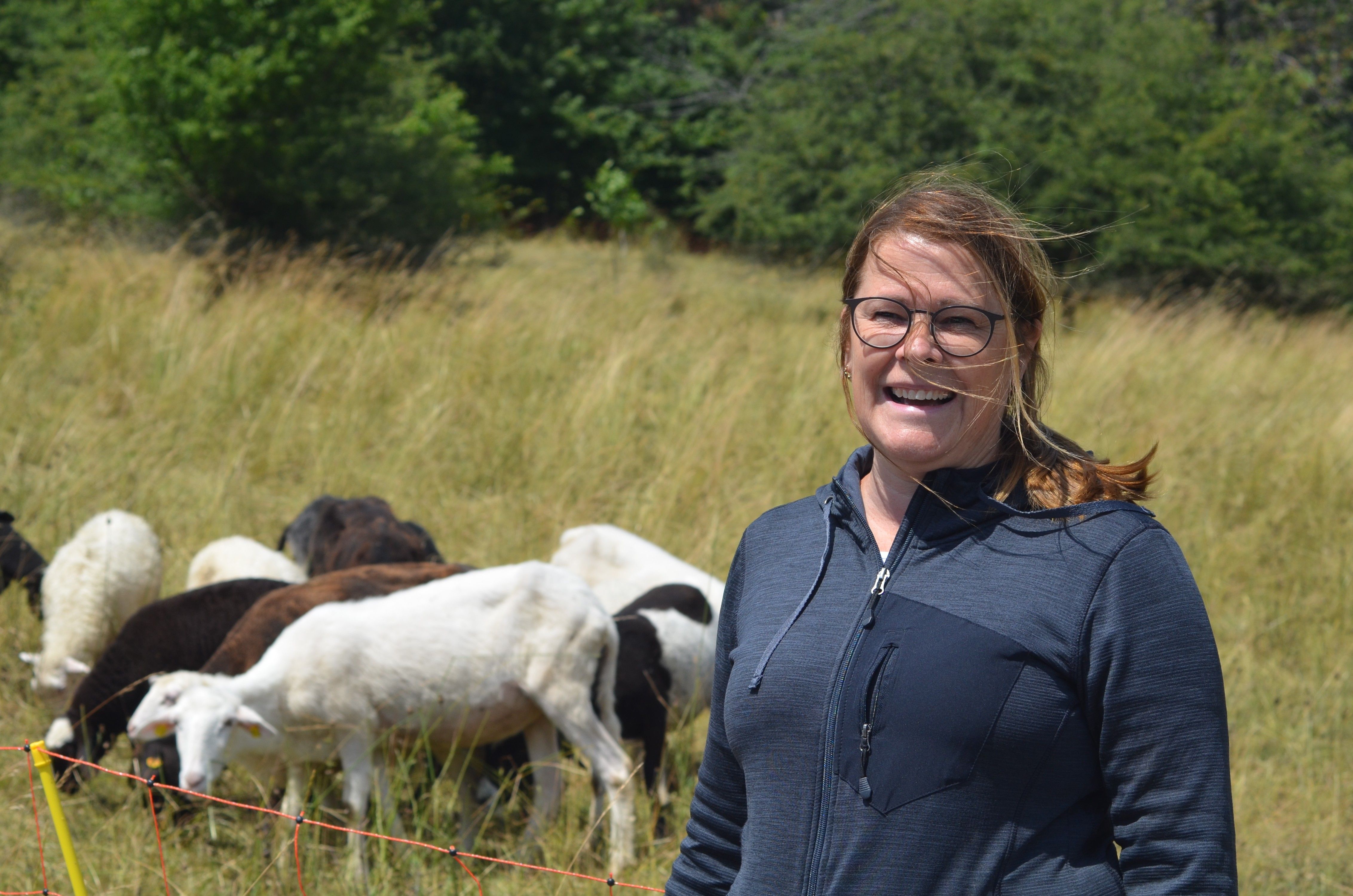 Schäferin Christa Veits