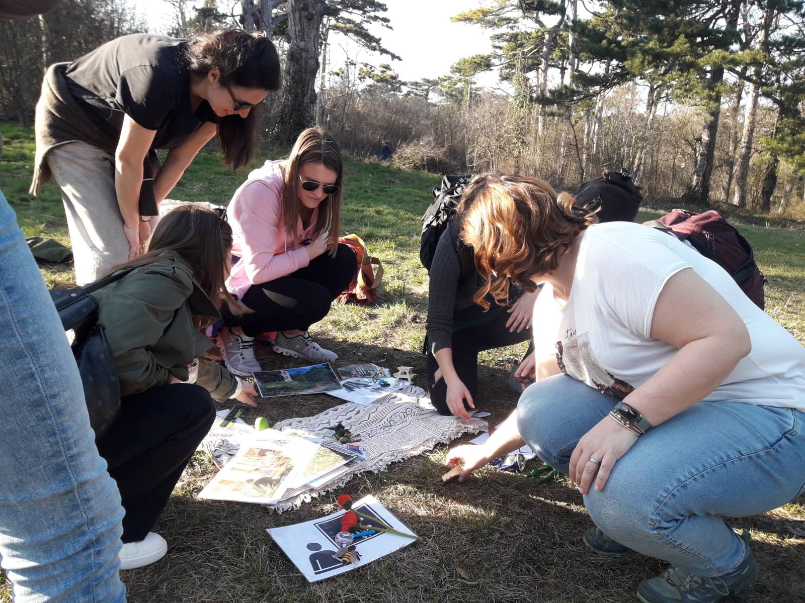 Spiel zu den 4-Säulen des Naturparks