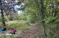 Naturfläche - Schnitt für den Weidezaun