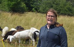 Schäferin Christa Veits